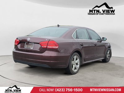 2012 Volkswagen Passat 2.5 SE