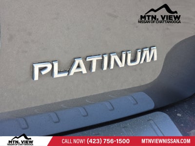 2017 Nissan Pathfinder Platinum