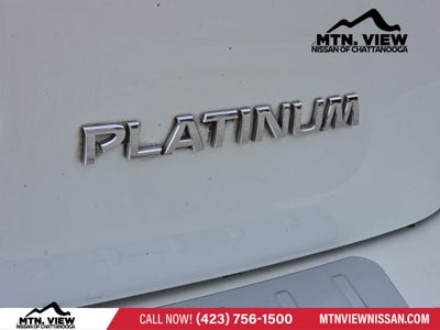 2018 Nissan Pathfinder Platinum
