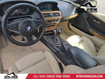 2006 BMW 6 Series 650Ci