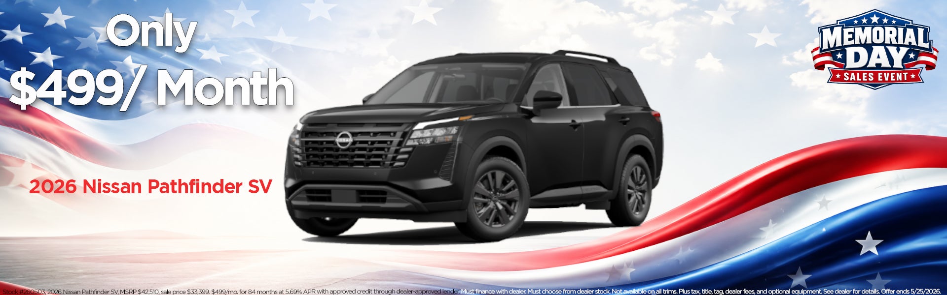 Memorial Day Pathfinder Deal