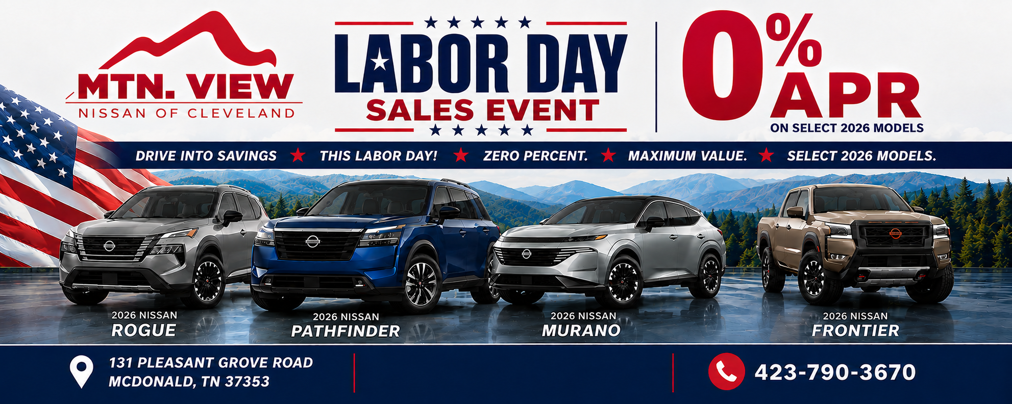 Nissan Labor Day Sale